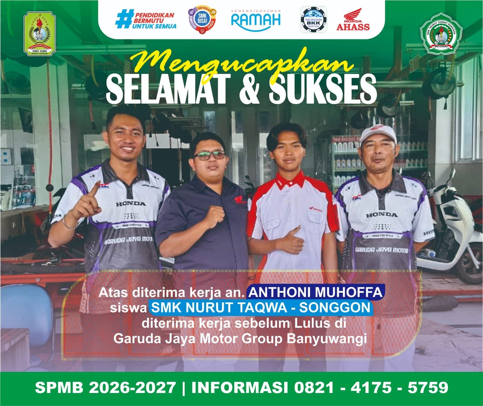 Gedung SMK Nurut Taqwa